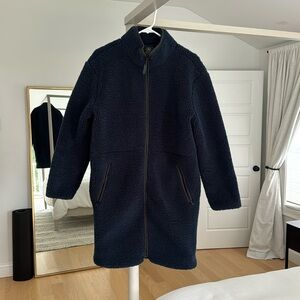 Backcountry thigh length sherpa